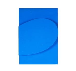 Ellsworth Kelly, 1923-2015, Blue on Blue