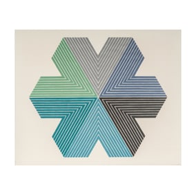Frank Stella, 1936-2007, Star of Persia II