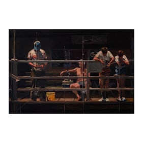 Richard Bunkall, 1953-1999, Santa Monica Pier Fishermen