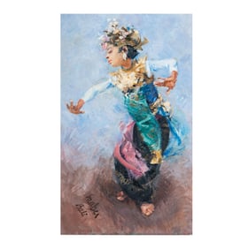 Roland Strasser, 1895-1974, Balinese Dancer