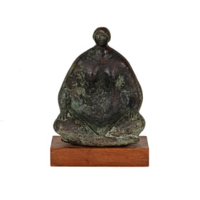 Felipe Castaneda, B. 1933, Seated Woman