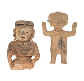Two Veracruz Pottery Priests