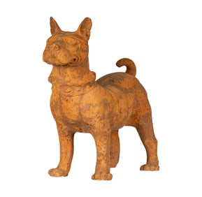 Chinese Han Pottery Dog