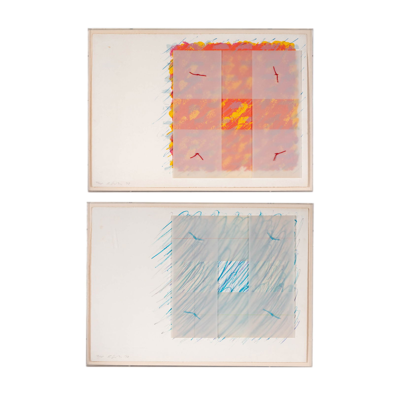 Richard Smith, 1931-2016, The Florentine Set (Two Works) (1 of 15)