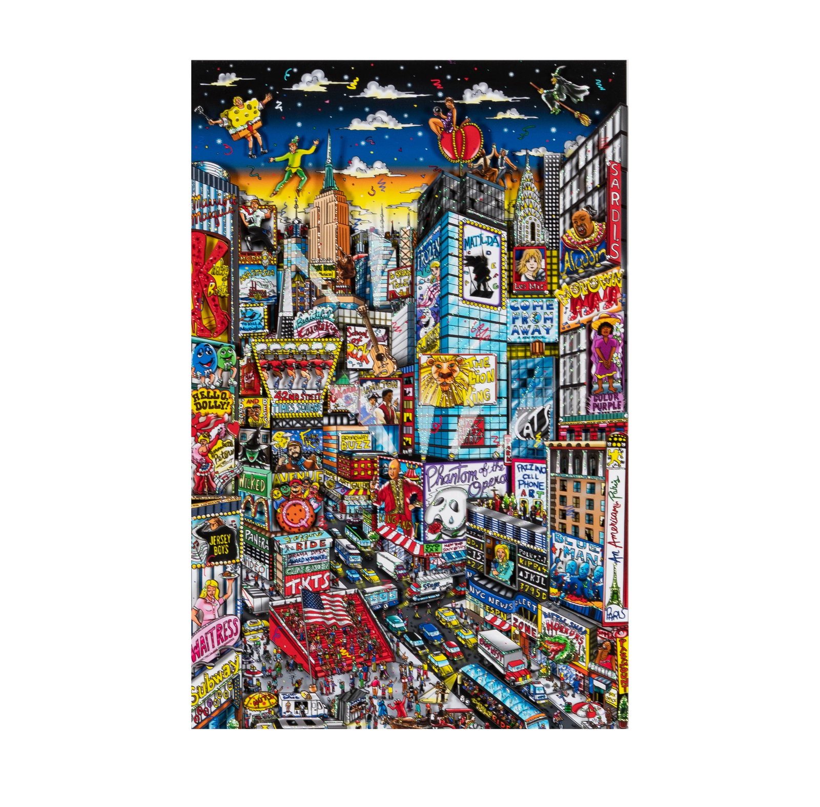 Charles Fazzino, B.1955, The Best Ticket On Broadway (1 of 11)