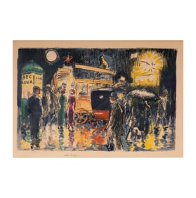 Kees van Dongen, Place Pigalle, La Nuit