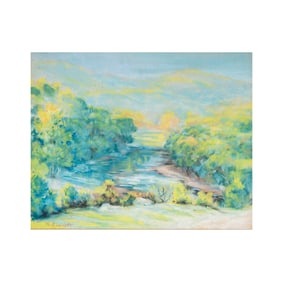 Raymond Everett, 1885-1948, River Landscape
