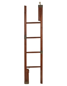 An Antique English Library Ladder