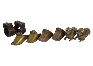 Four Pairs of Stirrups