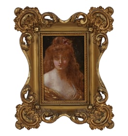 Artist Unknown: Portrait of a Woman