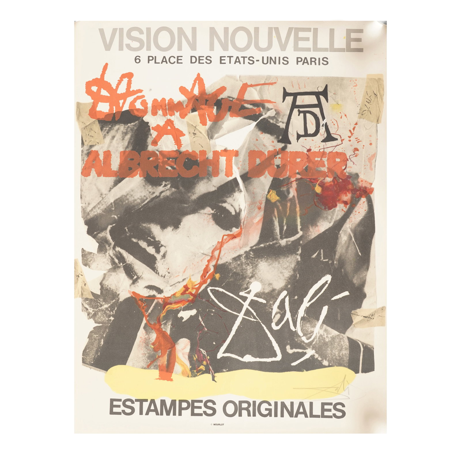 A Salvador Dali Signed Poster (1 of 9)