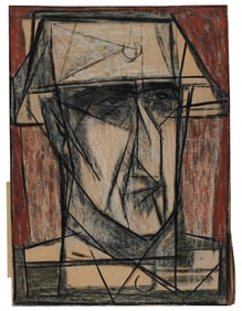 Francisco Farreras, 1927-2021, Face of Soldier