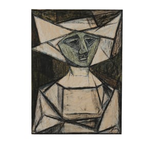 Francisco Farreras, 1927-2021, Portrait of a Woman