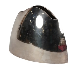 A Lino Sabattini Silver-plate Vase