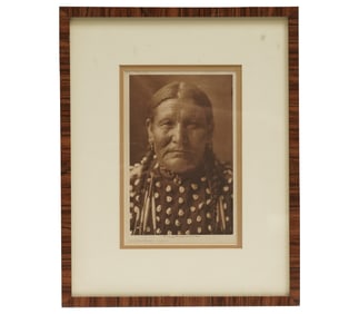 Edward S. Curtis, Los Angeles, CA 1868-1952, Good Day Woman - Ogalala