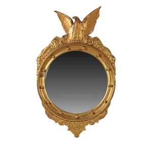 A George III-Style Giltwood Mirror