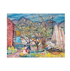 Lydia Cooley Freeman, 1906-1998, Rural Landscape
