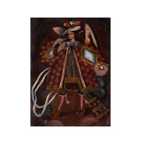 Spanish Colonial School: Angel