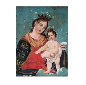 A Spanish Colonial Retablo
