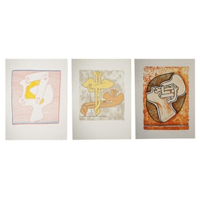 Sorel Etrog, 1933-2014, Three Works