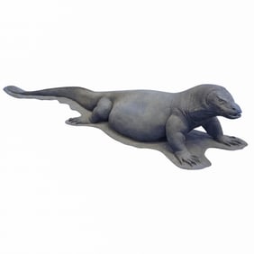A Life Size Komodo Dragon