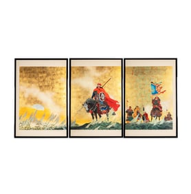 Mou-Sien Tseng Triptych