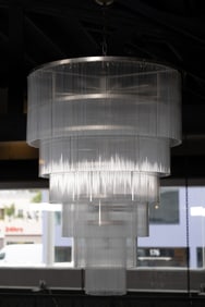 A Murano Glass Six-Tier Chandelier