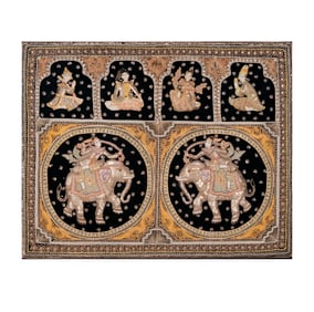A Framed Thai Tapestry