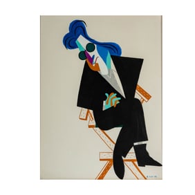 David Cowles, Portrait of Richard Lewis