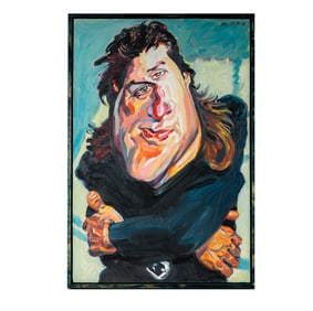 Philip Burke, 1956, Portrait of Richard Lewis