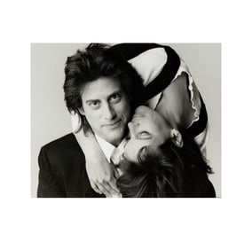 Annie Leibowitz, Richard Lewis and Jamie Lee Curtis