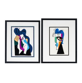 David Cowles, Two Portraits of Richard Lewis