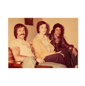 Framed Polaroid "On Tour With Sonny"
