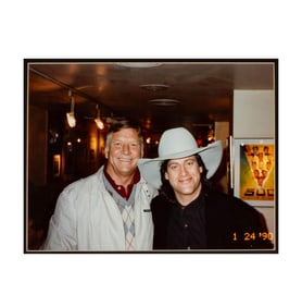 Mickey Mantel and Richard Lewis Photograph
