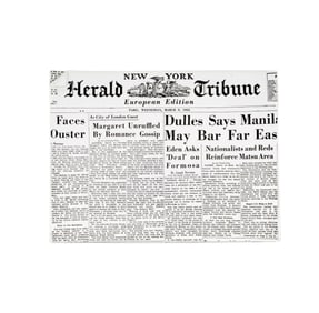 Fornasetti Herald Tribune Tray