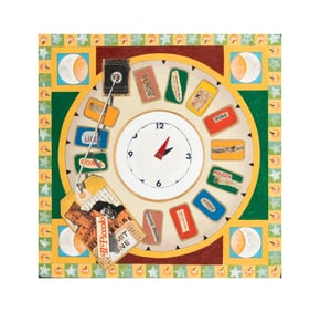 Carl Titolo, 1946-2019, Mixed Media Collage Featuring Richard Lewis