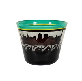 Michael Joplin Art Glass Bowl