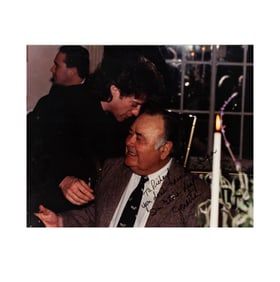Signed Photograph of Jonathan Winters and Richard Lewis