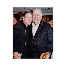 Signed Photo of Richard Lewis and Jonathan Winters