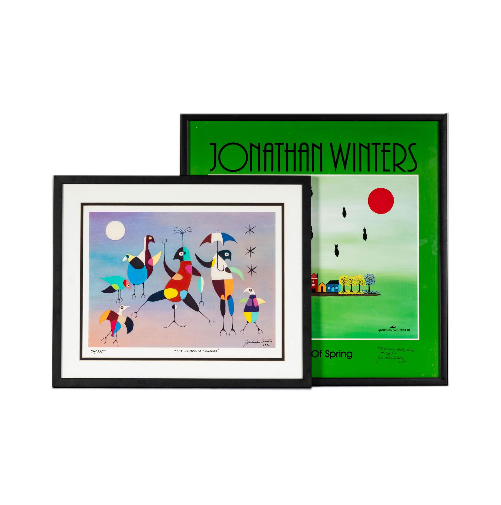 Jonathan Winters, 1925-2013, Two Works (1 of 15)