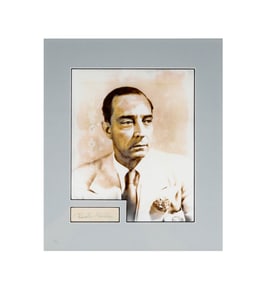 Buster Keaton Autograph and Photo