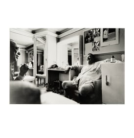 Jackie Gleason Backstage Photograph