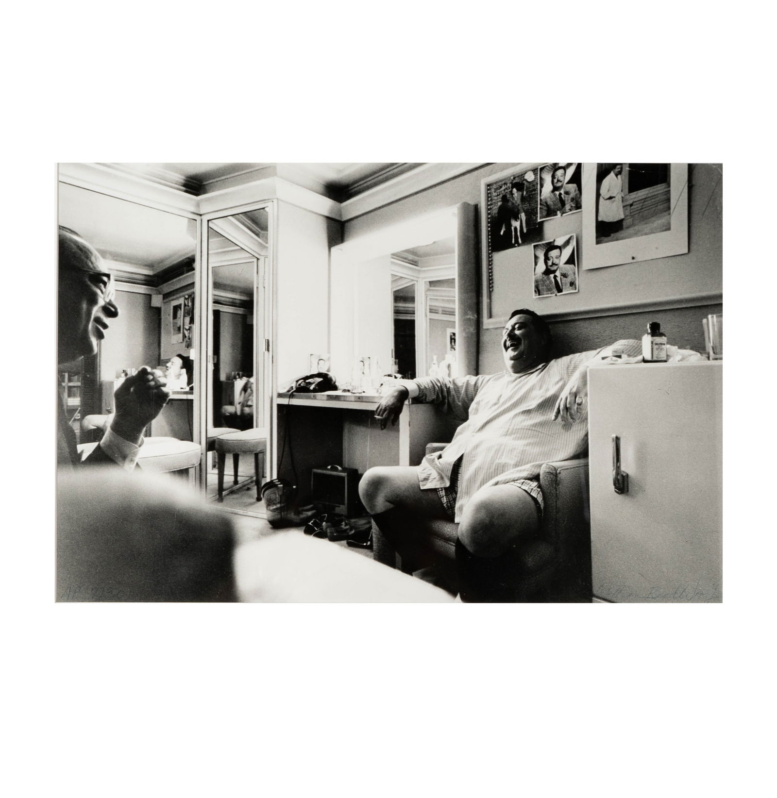 Jackie Gleason Backstage Photograph (1 of 9)