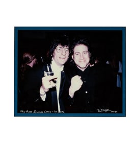 Bob Gruen, American 1945-, Ron Wood - Richard Lewis - LA 392