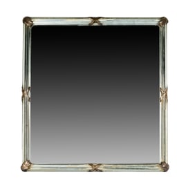 Italian Molded Glass Mirror