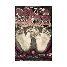 Lee Conklin Fillmore Poster, Catalog No. BG-122, 1968