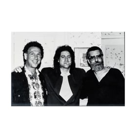 Richard Lewis, Bob Gruen, and Carl Titolo Photograph