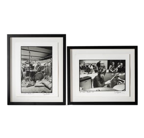 Neal Preston, American B. 1952, Two B.J. Wilson - Edmonton, 1971 Photographs