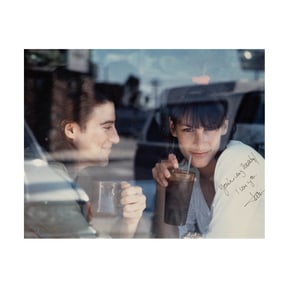 Richard Lewis and Jamie Lee Curtis Signed Photograph