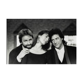 John Ritter, Jamie Lee Curtis, and Richard Lewis Photograph